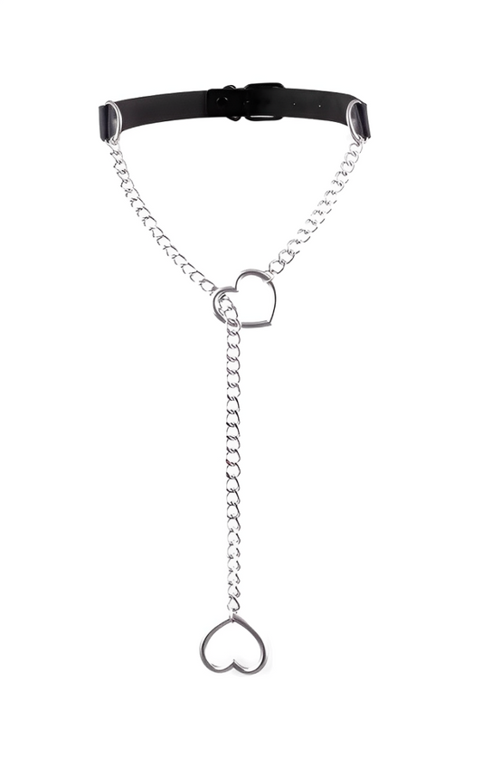 Leather Choker Collar