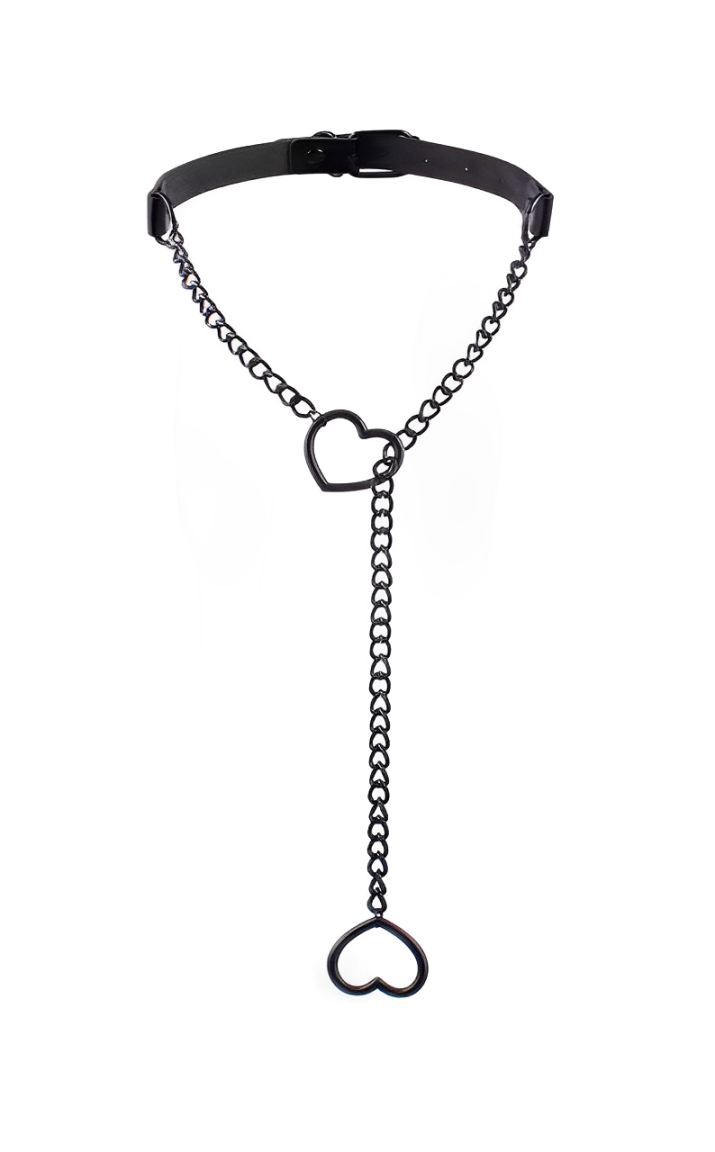 Leather Choker Collar