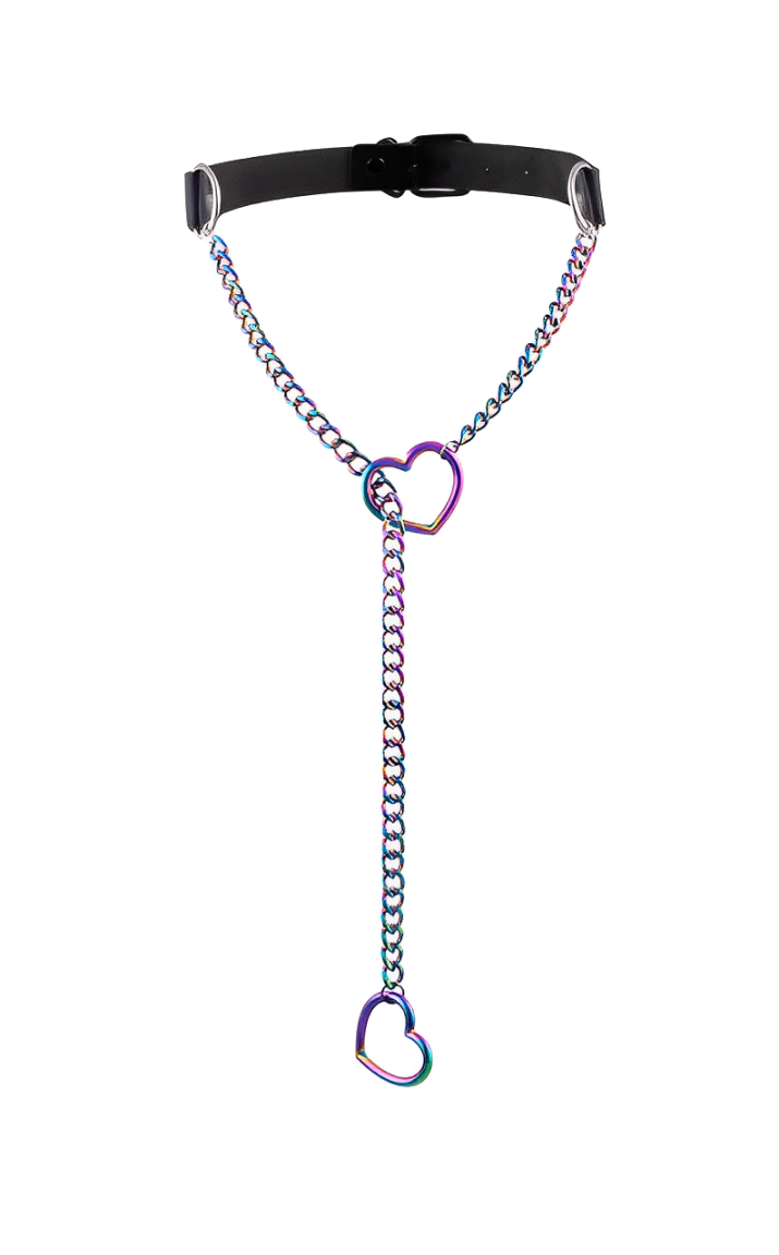 Leather Choker Collar