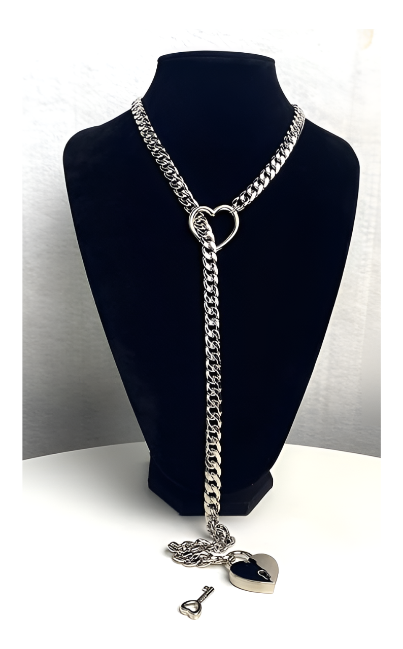 Lock & Key Slip Chain