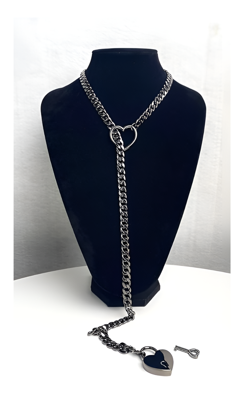 Lock & Key Slip Chain