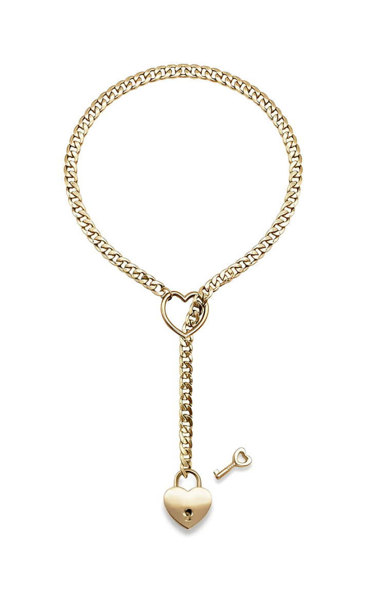 Lock & Key Slip Chain