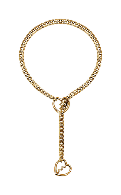 Broken Heart Slip Chain
