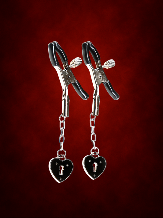 Heart Lock Pinch Clamp Set