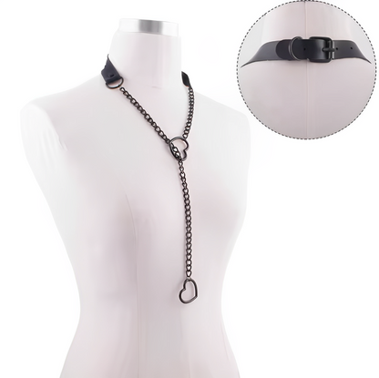 Leather Choker Collar